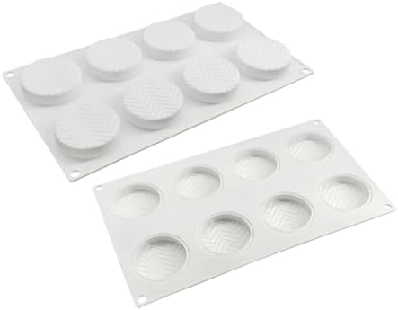 Silicone Mold for Baking Cakes,Soap Molds,Flower Shape Silicone Molds for Homemade French Dessert Mold for Pastry Chocolate,Jelly Chocolate Mold ＆ Ice Cube Tray (E_ Leaf Geometry)
