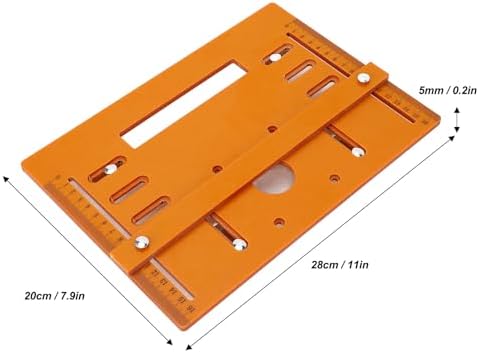 Fafeicy Cutting Machine Base Plate Universal 11x7.9in, 0.2in Thick
