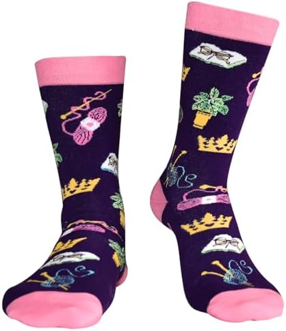 GOLIN Novelty Socks for Women - Funny Gifts for Her, Mom, Grandma and Coworker