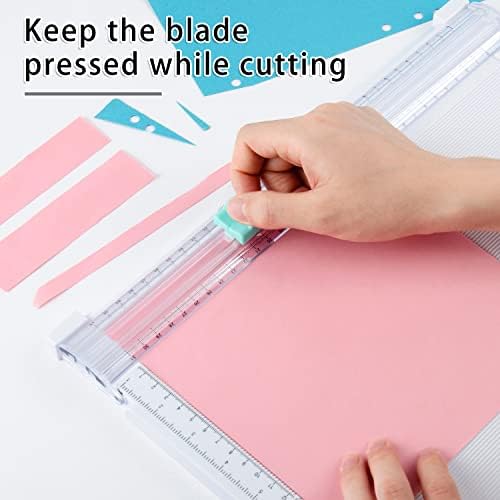 Ecraft Paper trimmer Scoring Board: 12 x12 inch craft paper cutter - folding & Scorer for cover of book & Gift box and Photo etc