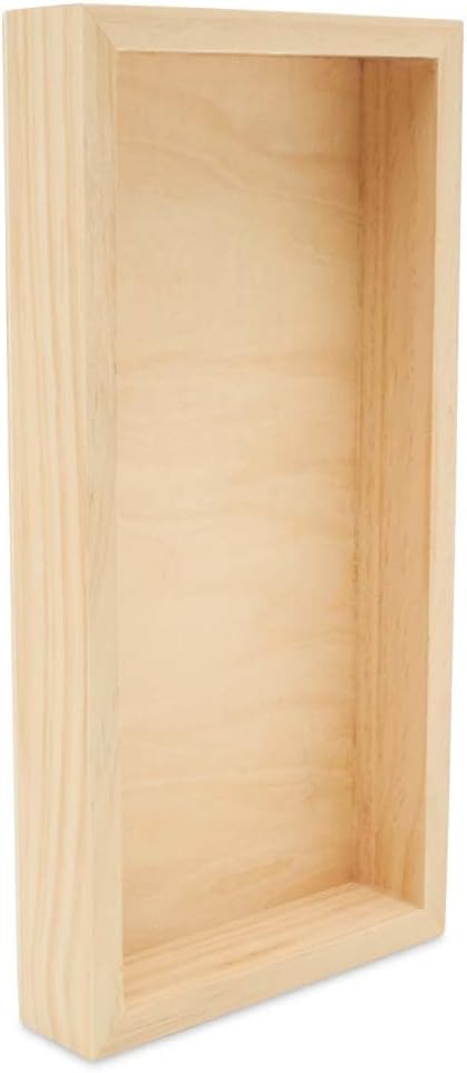 Painting Panels 6 x 24 x 1-1/2-inch, Pack of 4 Blank Wooden Signs for Crafts, Wood Cradled Panels for Home Decor, by Woodpeckers