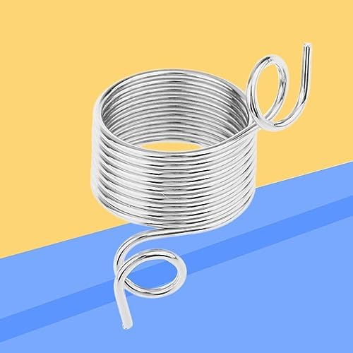 STOBOK 4pcs 19mm Stainless Steel Knitting Stoppers Yarn for Knitting Machine Crocheting