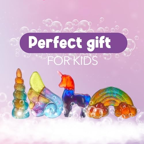 Unicorn Soap Lab - Glycerin Soap Making Kit and Molds for Kids Ages 6-12