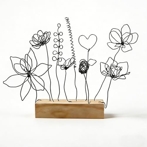 BoFUN Wire Flower Kit Easy Art Craft for Teens& Adults