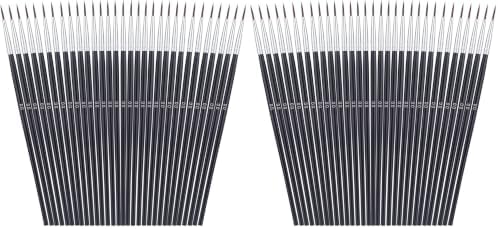 Miniature Detail Paint Brushes, Anezus 30 Pcs Paintbrushes Small Watercolor Artists Paint Brushes for Acrylics Oil Model Craft Nail Detail Painting, Size 00 (Pack of 2)