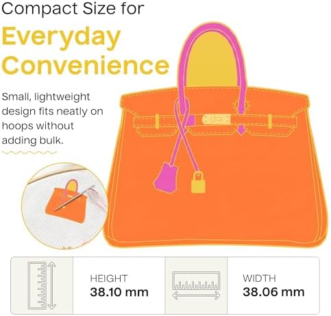 Aspen Lane Magnetic Needle Minder Needlepoint Accessory (Orange Bag)