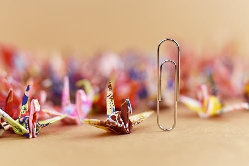 100 Origami Paper Crane Washi Paper Origami Crane Different patterns Japanese Print Made of 3.81cm 1.5 inches for Wedding decor Origamipolly