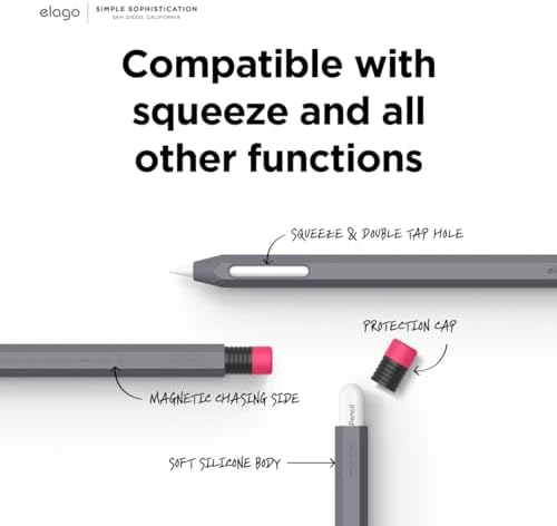 elago Case for Apple Pencil Pro & Apple Pencil 2nd Generation