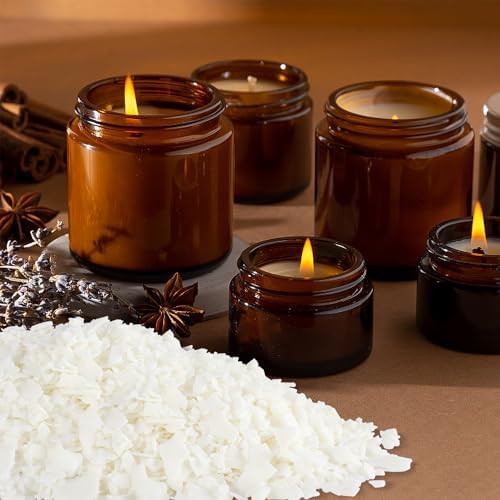 Pure Soy Wax for Making Candle - Pure Nature DIY Soy Wax Flakes -20 Pound Bag…