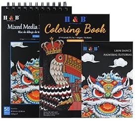 H & B 150PCS Drawing Pencils Set with Portable Zipper Bag – Professional Sketching & Art Supplies Kit with Sketchpad and Colored Pencils for Adults & Artists