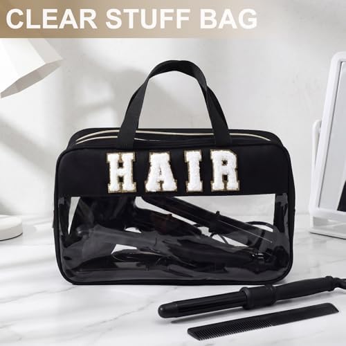 Pinkunn Hair Tool Travel Bag Tools Large Travel Case, Black