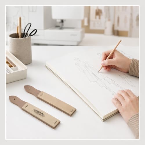 9 PCS Sandpaper Sharpener, 12 Sheet/PCS Sandpaper Block for Drawing