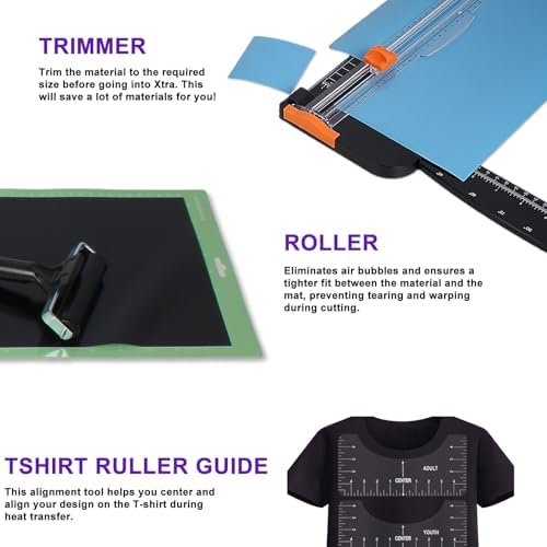 LOPASA Starter Kit Bundle Accessories Compatible with Cricut Machine