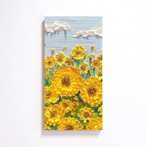 Yarlung 10 Pack Unfinished Wood Panels, 12 x 6 Inches Birch Wooden Cradled Painting Panel Canvas Boards for Watercolor, Arts and DIY Crafts, Easel Display, Use with Oils, Acrylics