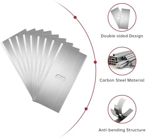 150 Pack Replacement Mat Cutter 270 Blades - Precision Durable Blades for Picture Frames, Professional Arts & Crafts, Stainless Steel 45/90° Bevel Cutting Tools