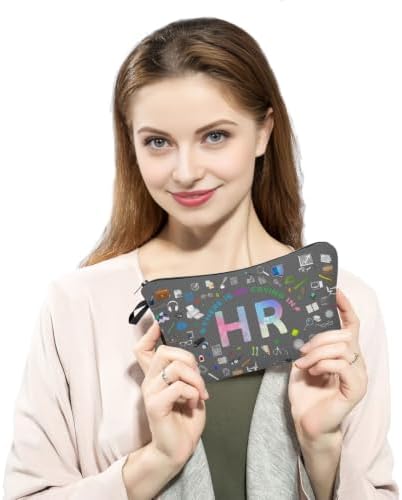 Funny Human Resource Print Small Cosmetic Bag