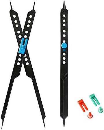 10 Inches Proportional Divider Artist Drawing Tool, Drawing Tool for Artists, Premium Adjustable Caliper & Subject Dividers for Art Drawing, Black