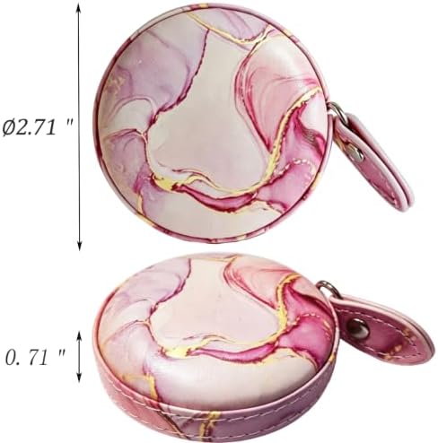 Tape Measure Body Measuring Tape，Medical Body Cloth Tailor Craft Dieting Measuring Tape, Dual Sided Retractable Ruler Colour Printed Soft Tape Measure Retractable
