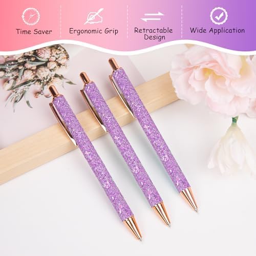 TECKWRAP Weeding Pin Pen Tool for Vinyl DIY Craft Project - Glitter Purple
