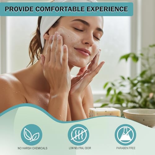 EDSRDRUS 5LB Goat Milk Soap Base, Unscented Melt and Pour Soap Base for DIY Handmade, Deep Pre-Scored Cuts for Effortless Use, Easy to Melt (Goat Milk, 5 Pound)