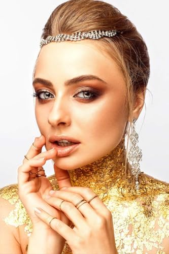 Gold Leaf Sheet for Resin, Paxcoo 300 Sheets Gold Flakes for Resin Nail Foil for Resin Jewelry Making Slime, Nail Arts, Gilding Crafting, Paint, Decoration, 5.5 by 5.5 Inches