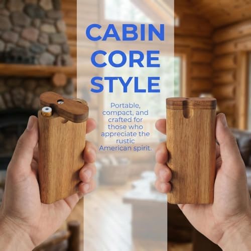 Handmade Wooden Storage Box with Sliding Lid - Natural Box for Crafts