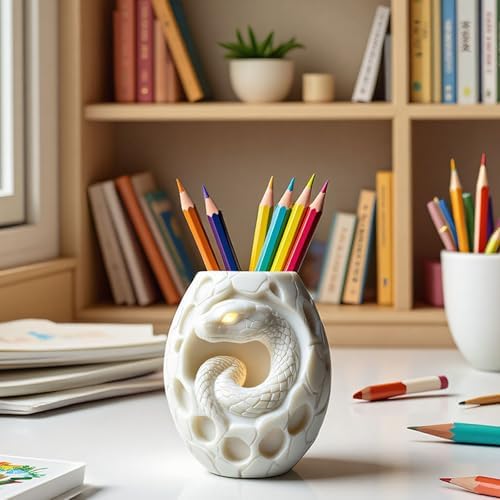 Snake Egg Epoxy Resin Molds Silicone, Animal Planters Candle Molds