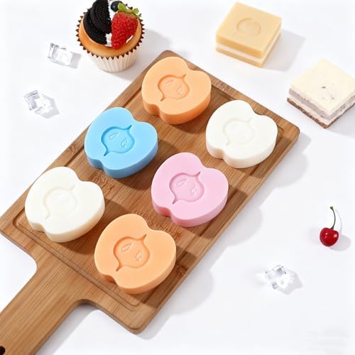 Silicone Apple Slice Shaped Molds for Mousse, Candy, Jello, Cookie