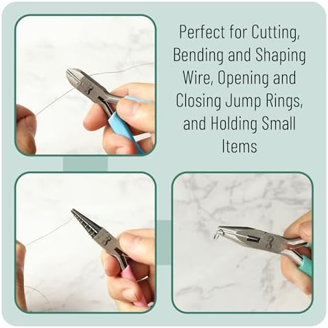 Mr. Pen- Pliers for Jewelry Making, 3 Pack, Chain Nose