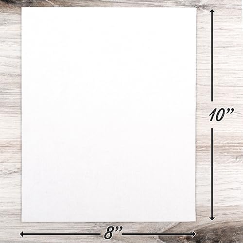 ArtSkills Canvas Boards for Painting, Canvas Painting Supplies for Artists, 8x10 Primed Blank Canvas Panel Pack, 2-Pack