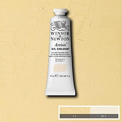Winsor & Newton Artists' Oil Paint, 37ml Tube, Naples Yellow Light