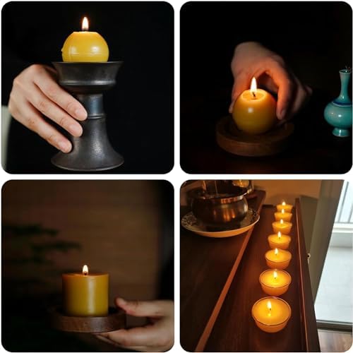 300 PCS 6 inch Hemp Candle Wicks Stickers & Centering Bars Included, 2.5mm Beeswax Candle Wicks Natural Candle Wicks for Beeswax Candle Making Hemp Edible Candle Wick for Butter Candle