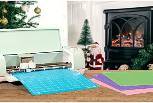 WORKLION Cutting Mat 12x12 Compatible with Maker/Maker 3/Maker 4/Air 2/Explore 3/4, Variety Sticky（Standard,Light,Strong) Vinyl Mat(3Pack) Accessories