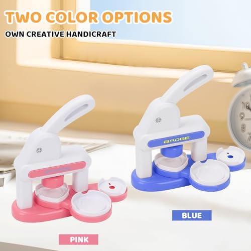Button Maker Machine Multiple-Sizes - Pin Maker Machine Kit 1.37+2.16 inch