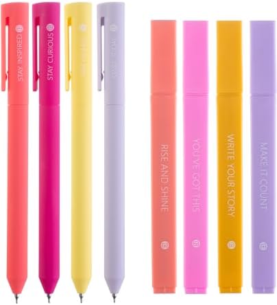 DIVERSEBEE Aesthetic Highlighters and Gel Pens, No Bleed (Inspire)