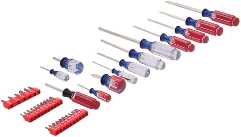 CRAFTSMAN Screwdriver Set, 39 Pc Durable Acetate Handle Master Combination Multi Screw Driver Set Kit (CMHT65180)