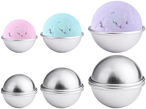 40PCS- Bath Bomb Mold Kit, 20 Set Soap Mold & Bath Bombs Press for DIY Making Supplies