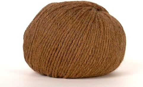 100% Baby Alpaca Yarn for Knitting & Crocheting - Set of 2 Skeins of Premium Yarn DK - Lightweight, Hypoallergenic & Thermal Peru Made - Ideal for Delicate Projects (M855 - Bronze)