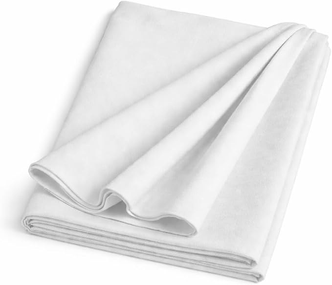 Canvas Fabric, Premium 10oz White Cotton Duck Canvas Fabric 62'' Wide for Arts & Crafts, Backings, Covers,3Yd (60 x 108 inchs)