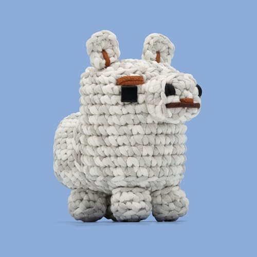The Woobles Minecraft Crochet Kit for Beginners (Llama)