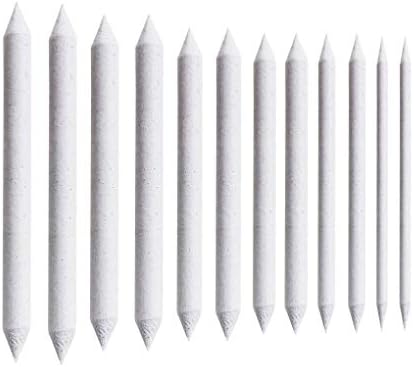 12 Pieces Artist Blending Stump and Tortillions Set Art Blenders Sketching Drawing Blending Tool for Artist Students Shading Portrait Art