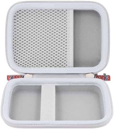 khanka Hard Case for Liene 2x3” Photo Printer- Mini Instant Photo,White
