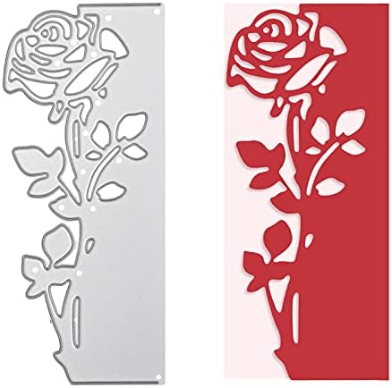 Patelai 6 Pcs Metal Cutting Dies Flower Butterfly Bird Card Making Dies