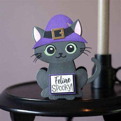 Patchwork Animal Cat Metal Cutting Dies for Card Making