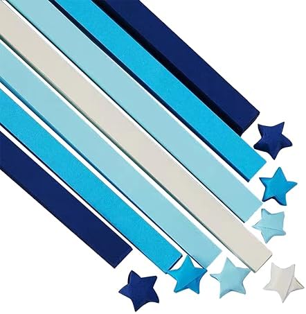 1350 sheets Origami Stars Papers Package DIY Paper - 4 Colors