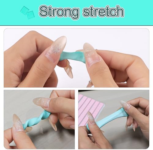 Feosky Adhesive Poster Sticky Tack Putty, Reusable and Removable Adhesive Putty, Mounting Putty for displaying Wall Paintings, Picture, Decoration, Crafts (Black, Pack of 2)