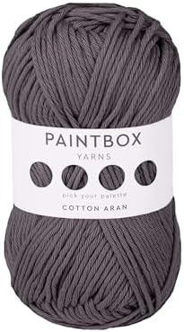 Paintbox Yarns 100% Cotton Aran Yarn 1.76oz / 50g, 93yds / 85m
