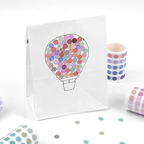 9000+ Washi Dot Stickers 5/16" 8 Rolls for Planners