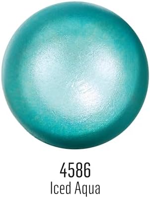 FolkArt Perle Acrylic Craft Paint, Iced Aqua, 2 fl oz
