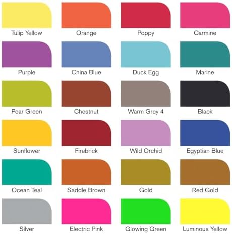 Winsor & Newton Promarker, Set of 24, Mixed Marker Set